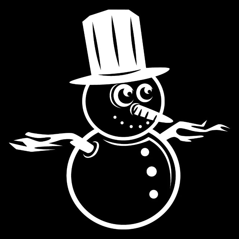 Snowman Icon Illustration Graphic Winter Icon