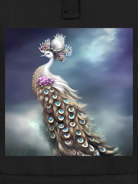 Wonderful elegant peacock