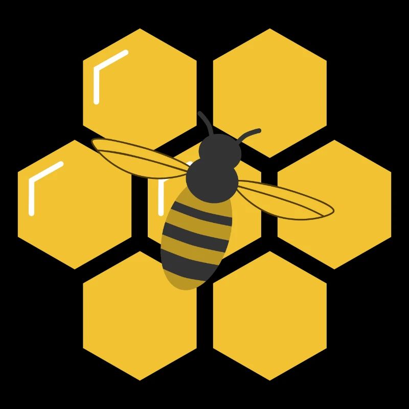 Bee and Honeycomb