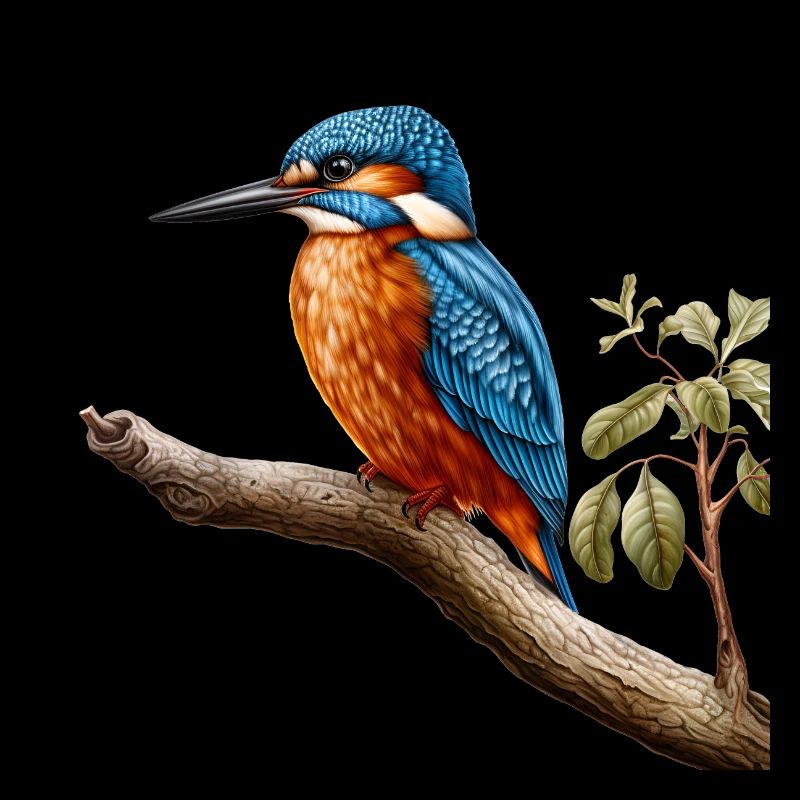 Kingfisher and Kingfisher design for bird lovers