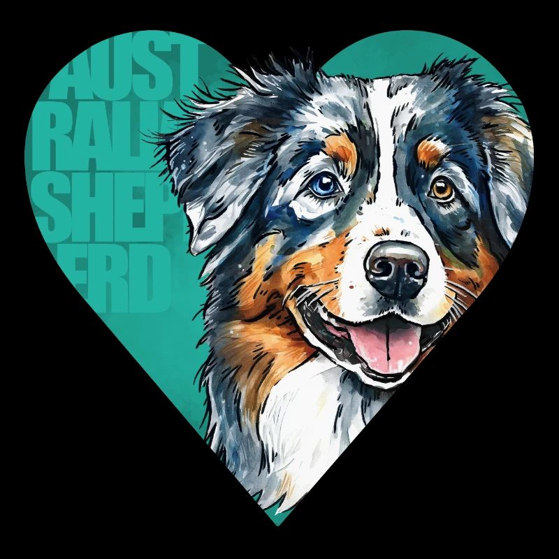 Australian Shepherd Portrait