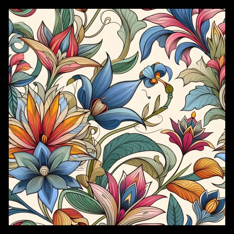Bunte Pflanzenblumen