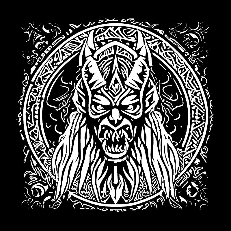 Mystical Tribal Demon