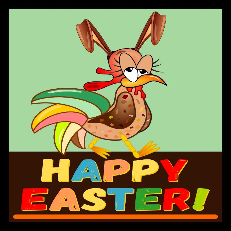 HAPPY EASTER RABBIT EARS | CHICKEN COSTUME