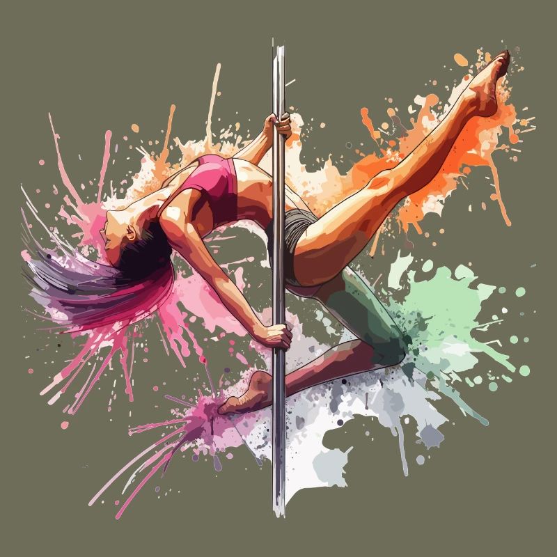 Pole Dance Couleurs Dynamiques Pole Dance Cadeau
