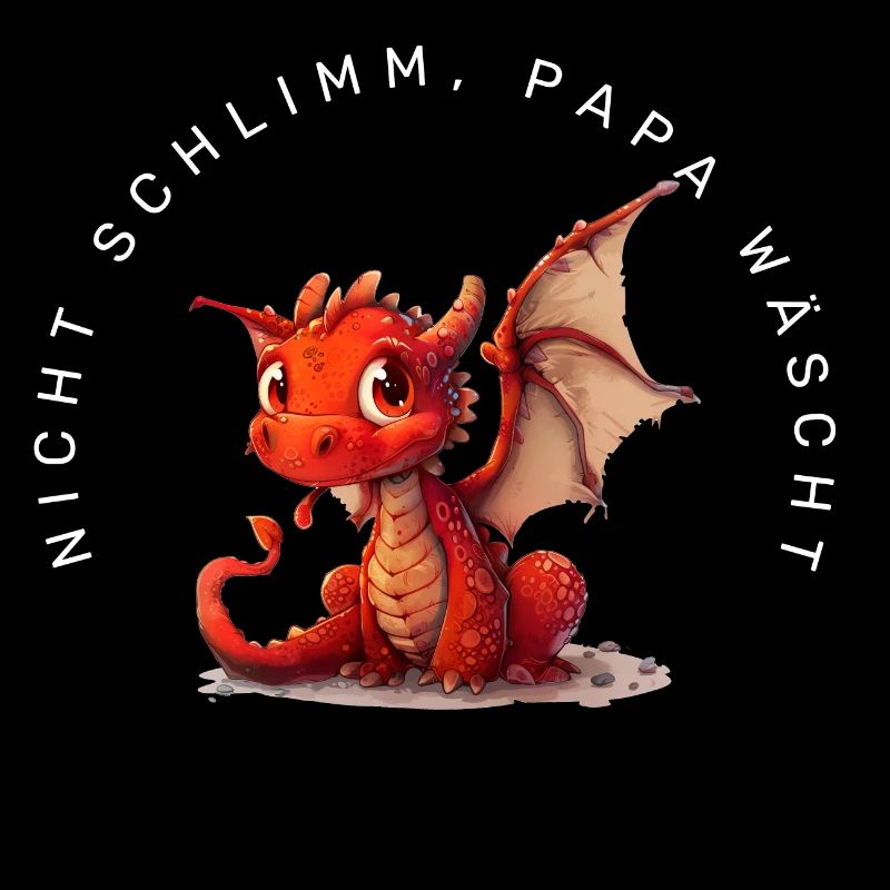 Nicht schlimm, Papa wäscht (Drache)