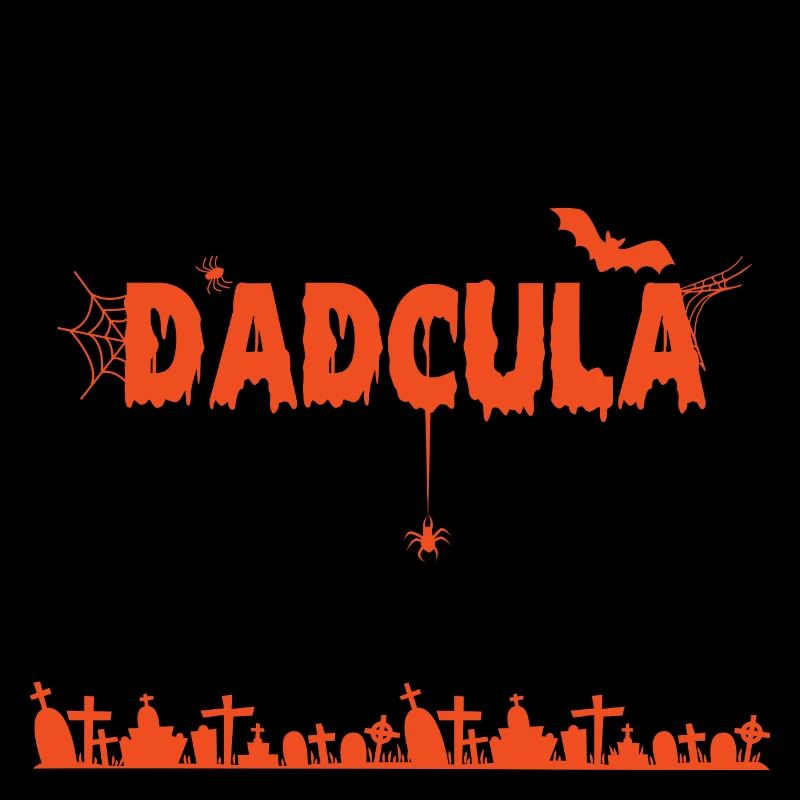 Halloween T-Shirt Dadcula Funny Dad Vampire Design