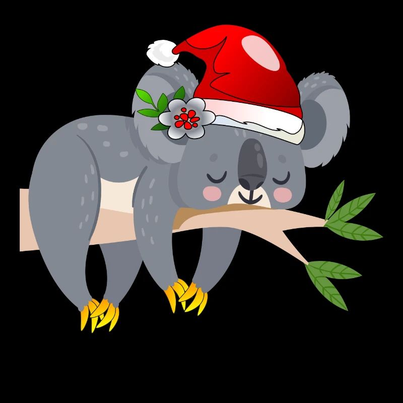 OURS KOALA DE NOËL