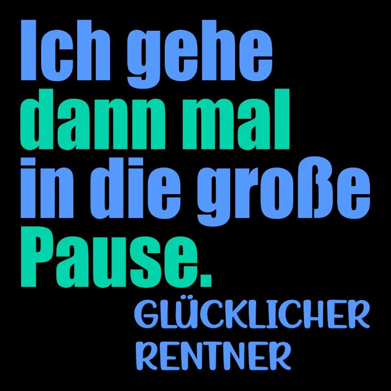 GLÜCKLICHER RENTNER RENTE