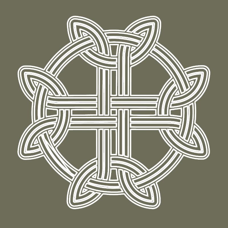 Conception du nœud croix celtique