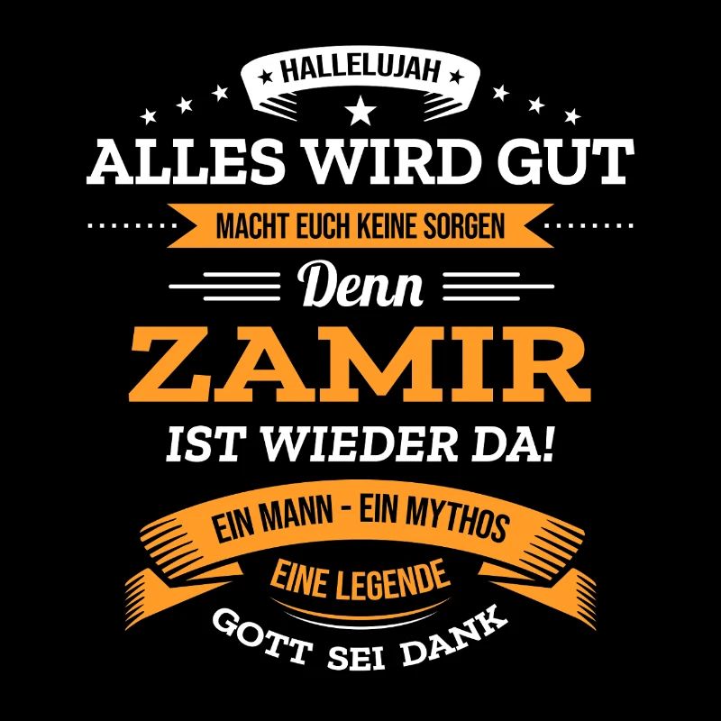 ALLES WIRD GUT, DIE LEGENDE ZAMIR IST DA