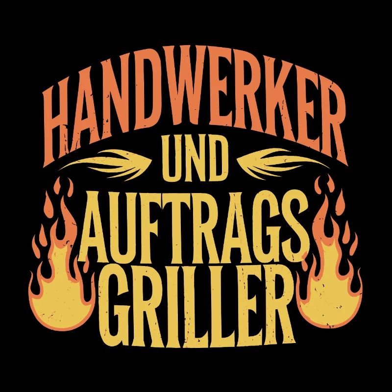 Handwerker und Auftragsgriller