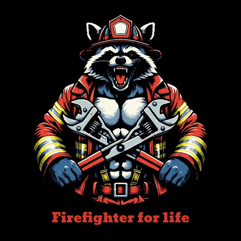 Fire Brigade Raccoon