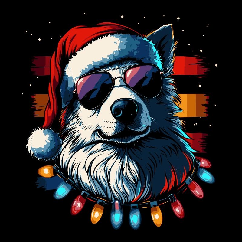 Samoyed Christmas Sunglasses