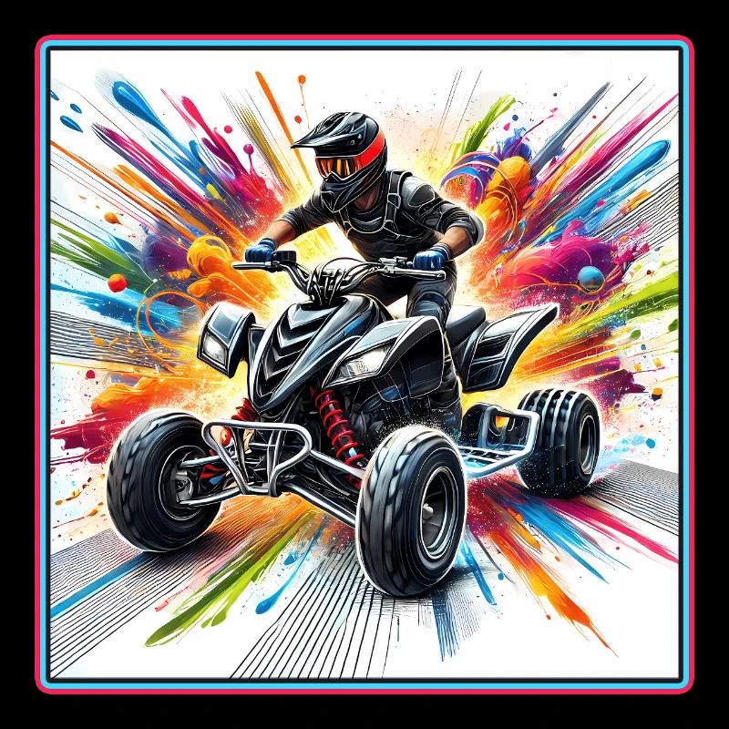 Quad Power – Explosion de couleurs