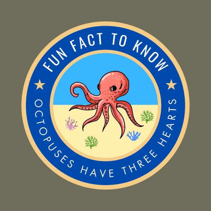 Octopuses have three hearts