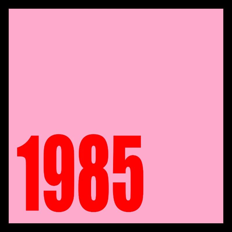 ANNÉE DE NAISSANCE 1985 ANNIVERSAIRE