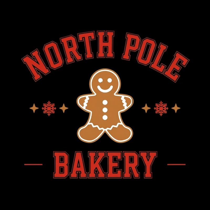 College Style Lebkuchenmann – North Pole Bakery