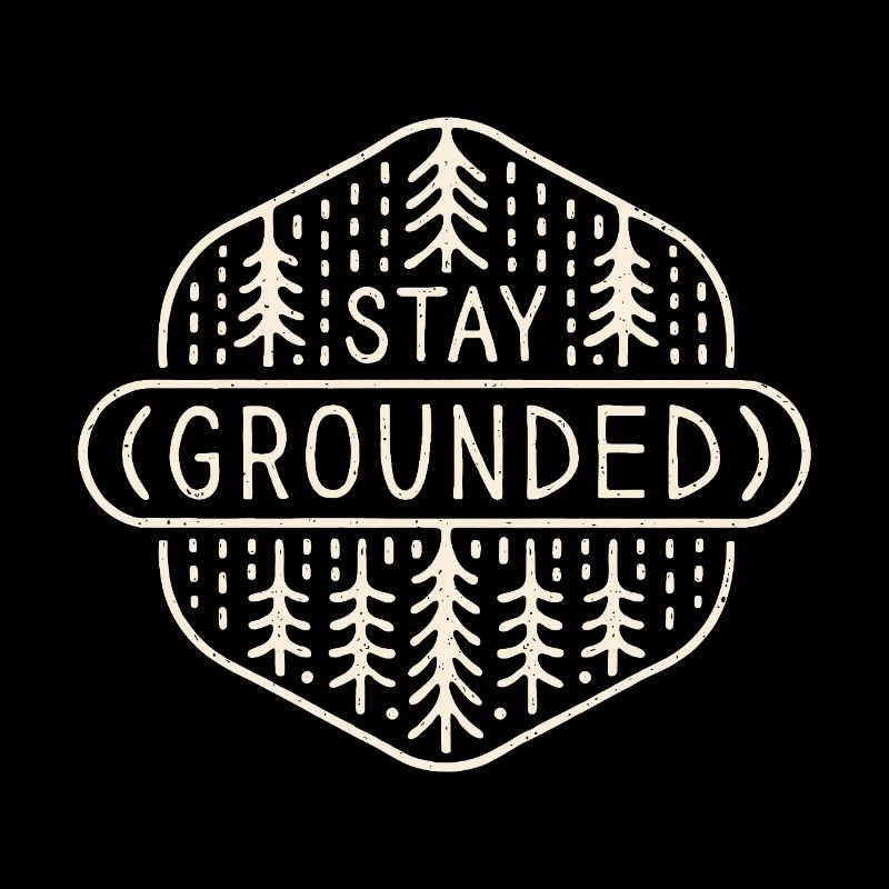 Stay grounded grounding forest bathing yoga quotes
