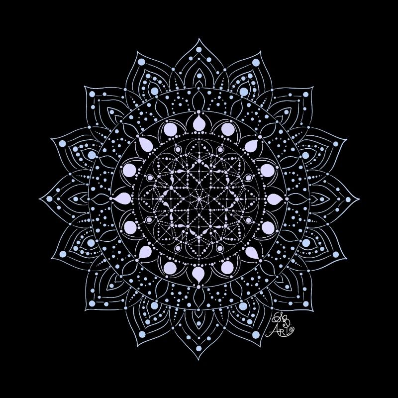 Geometrisches Mandala Muster