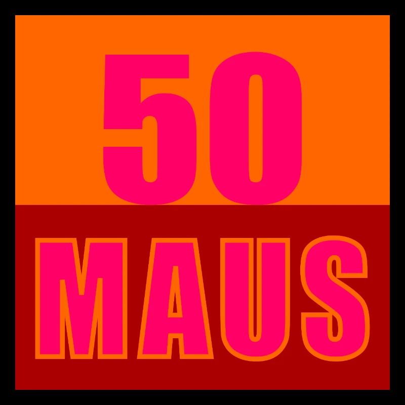 Fifty-year-old mouse 50th birthday