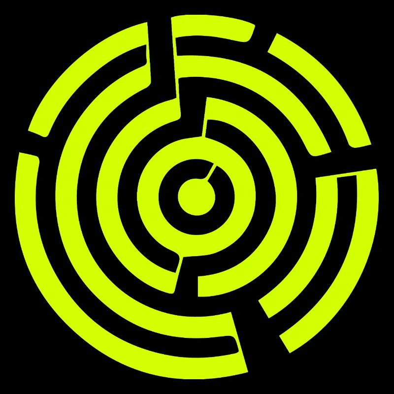 Labyrinth Maze Crop Circle