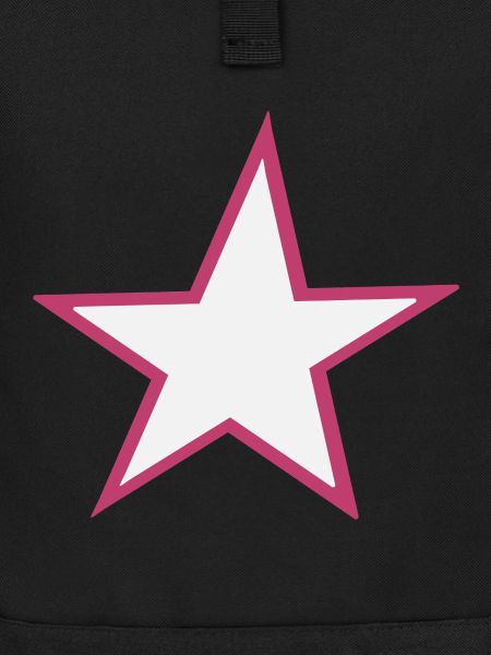 Glowing star motif