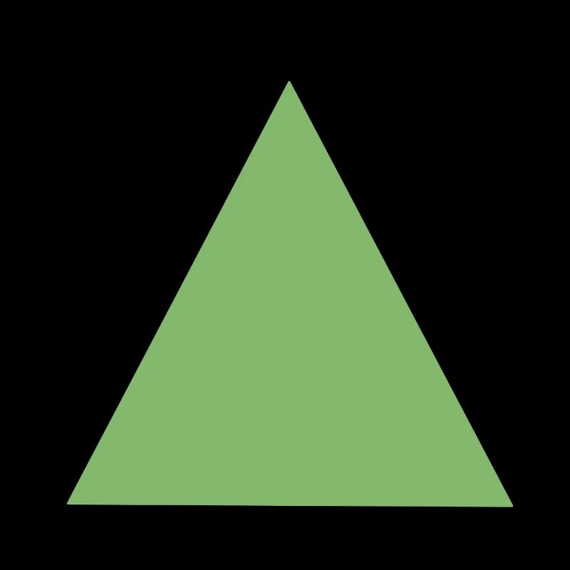 Abstraktes Triangeldesign in Pastellfarben