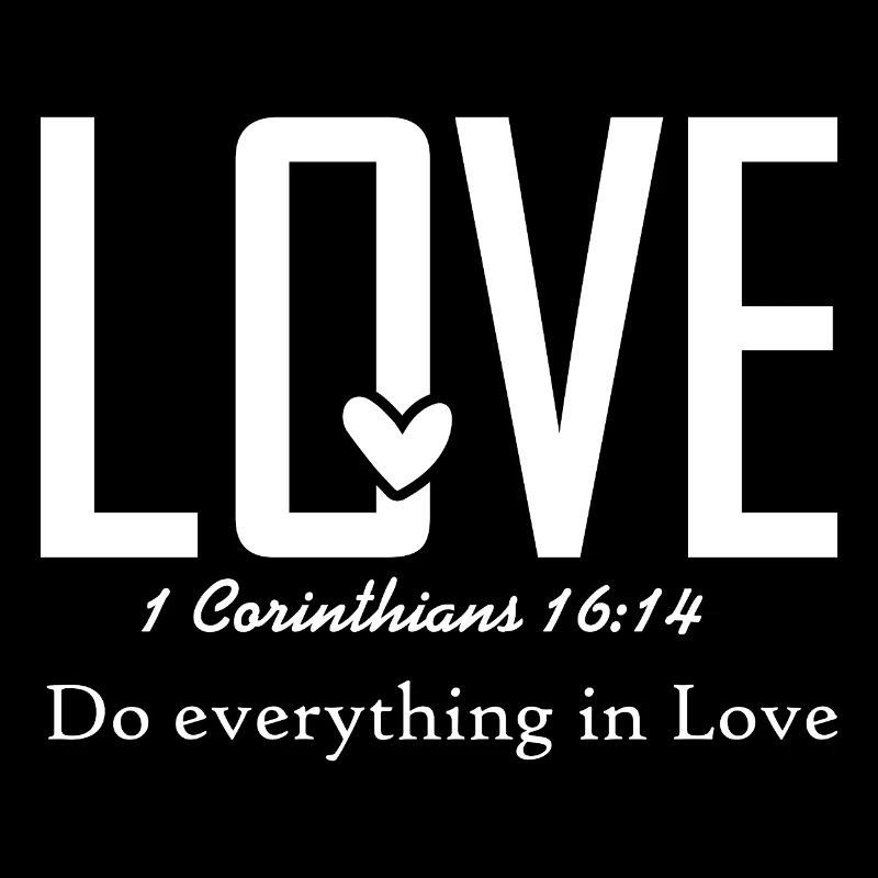 Faites tout dans l’amour – Cross Design