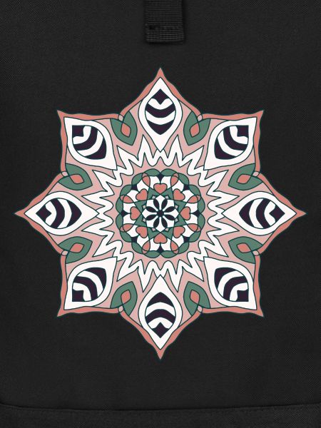 Earth Tone Mandala Pattern