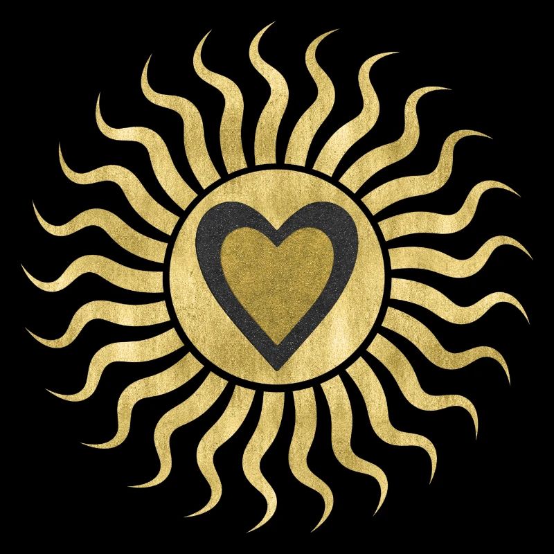 Golden Sun Heart