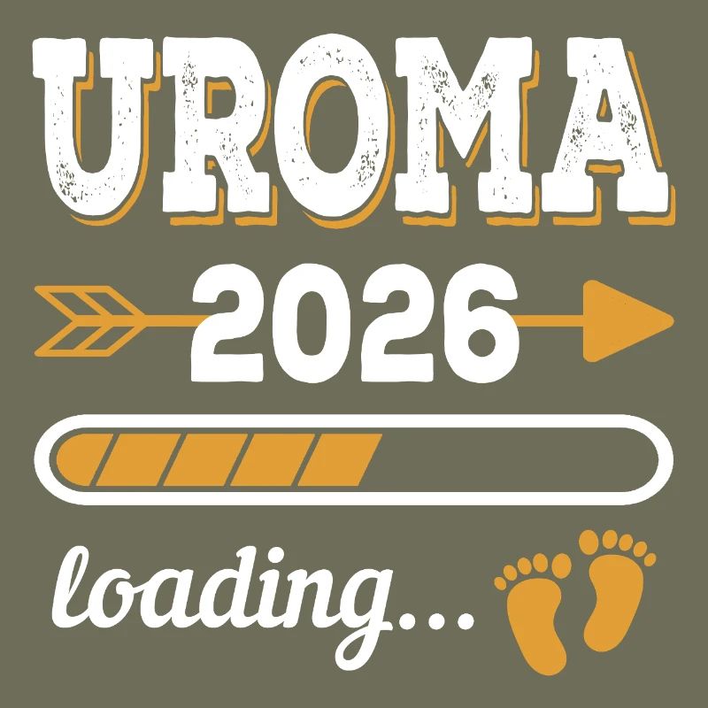 Uroma 2026 Loading Zukünftige Urgroßmutte Geschenk