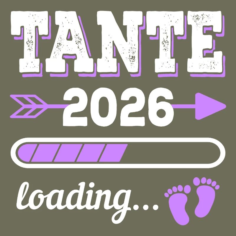 Tante 2026 Loading Schwangerschaft Geschenkidee