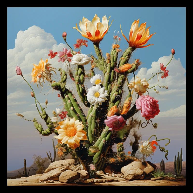 Fleur de cactus Couleur Rêve