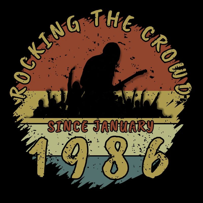 40. Geburtstag Rocking the crowd GIT 01/1986