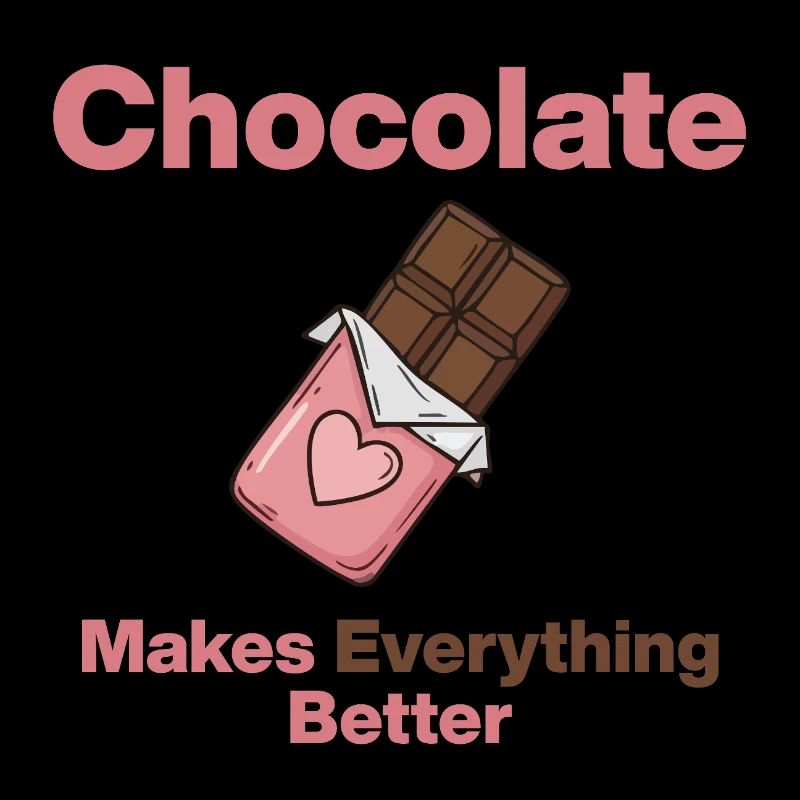 Le chocolat rend tout meilleur