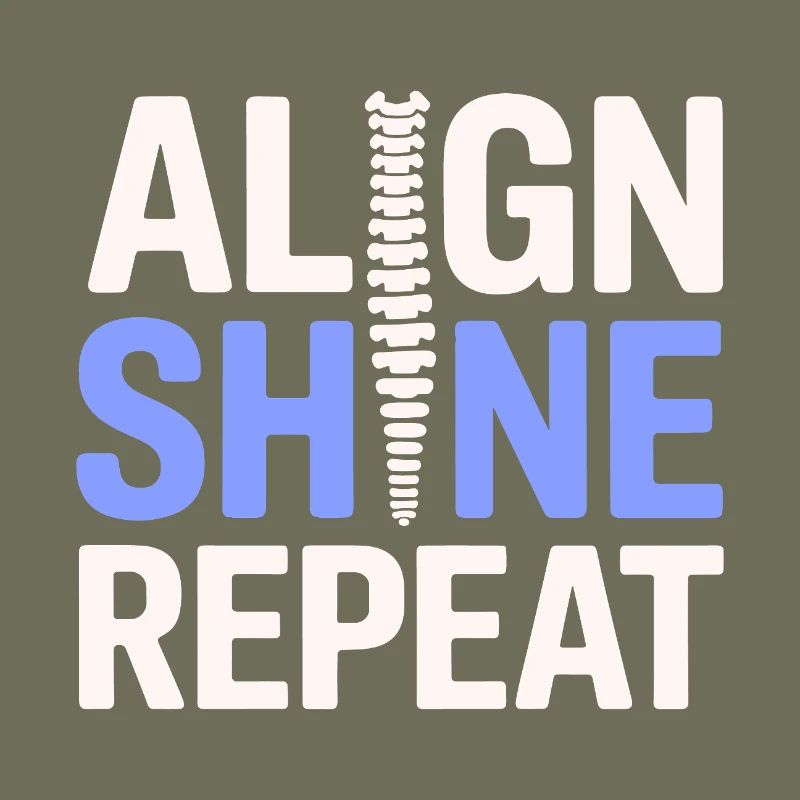 Chiropracteur Align Shine Repeat Professional DC