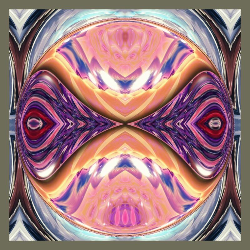 Kaleidoskop Orb Farbexplosion