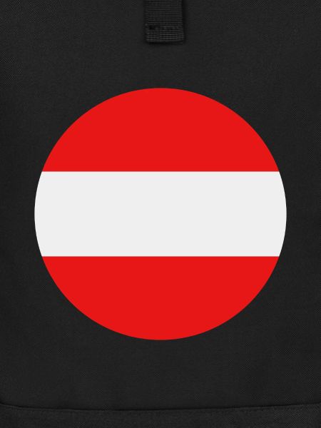 Austria round flag
