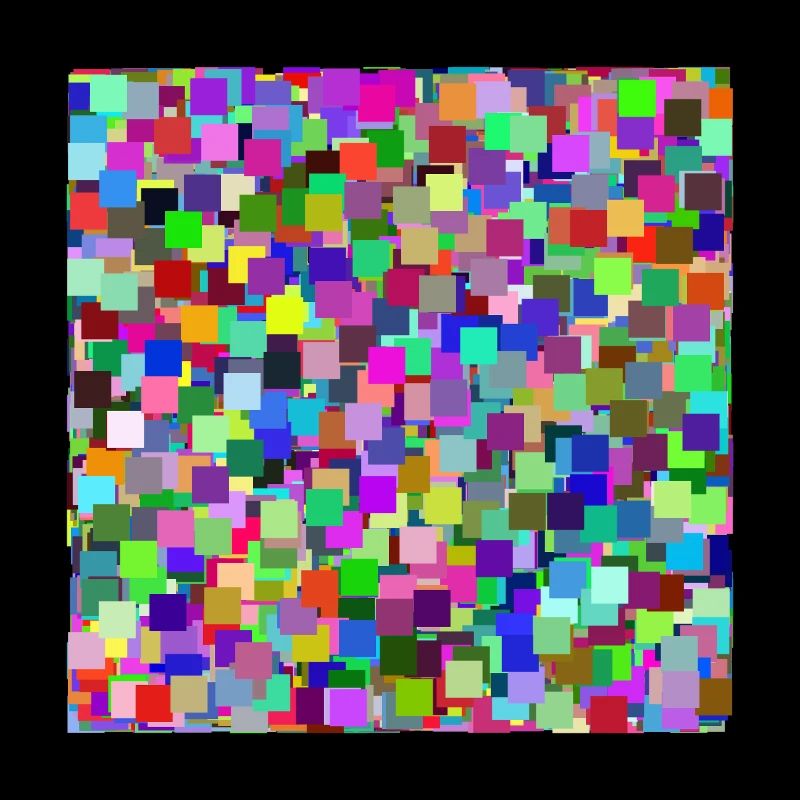 Bunte Quadrate