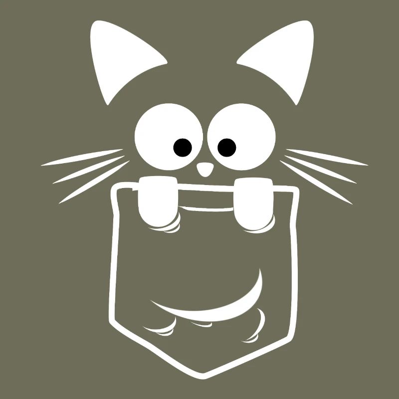 Le Chat de Poche Blanc