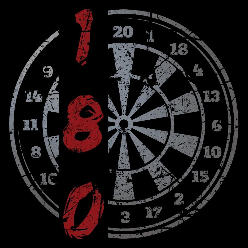 Darts 180 Vintage Dartscheibe
