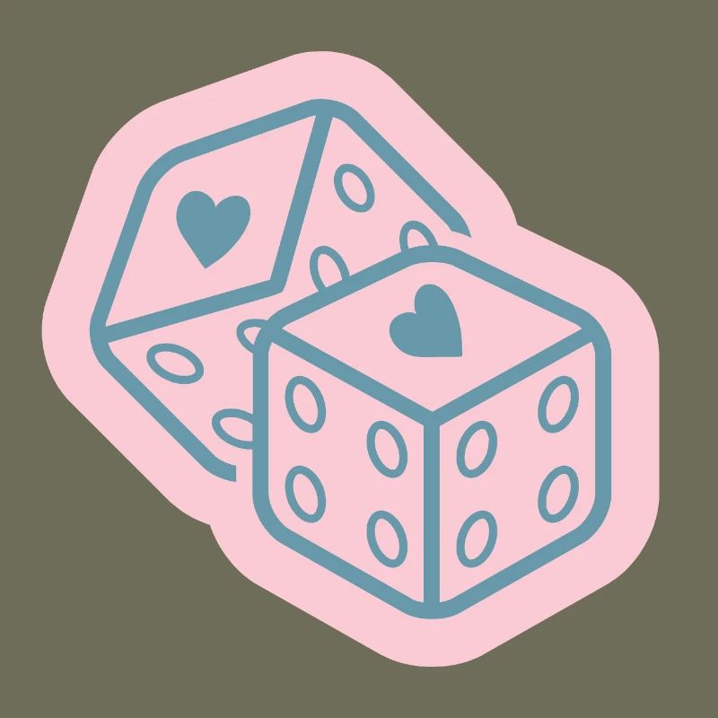 Heart-Dice-Design