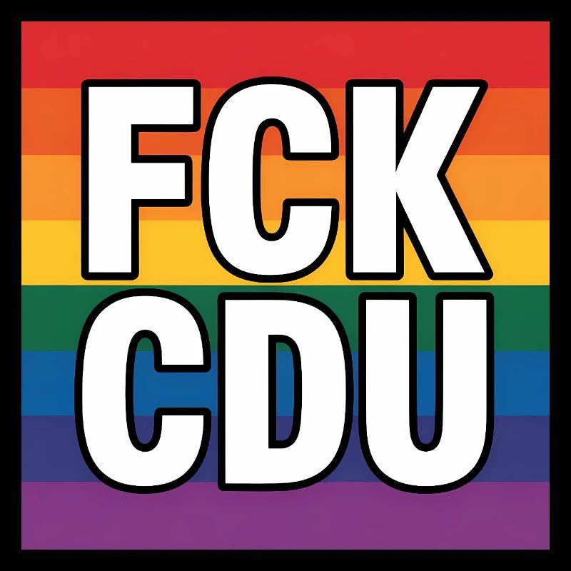 FCK CDU - Anti CDU Meme