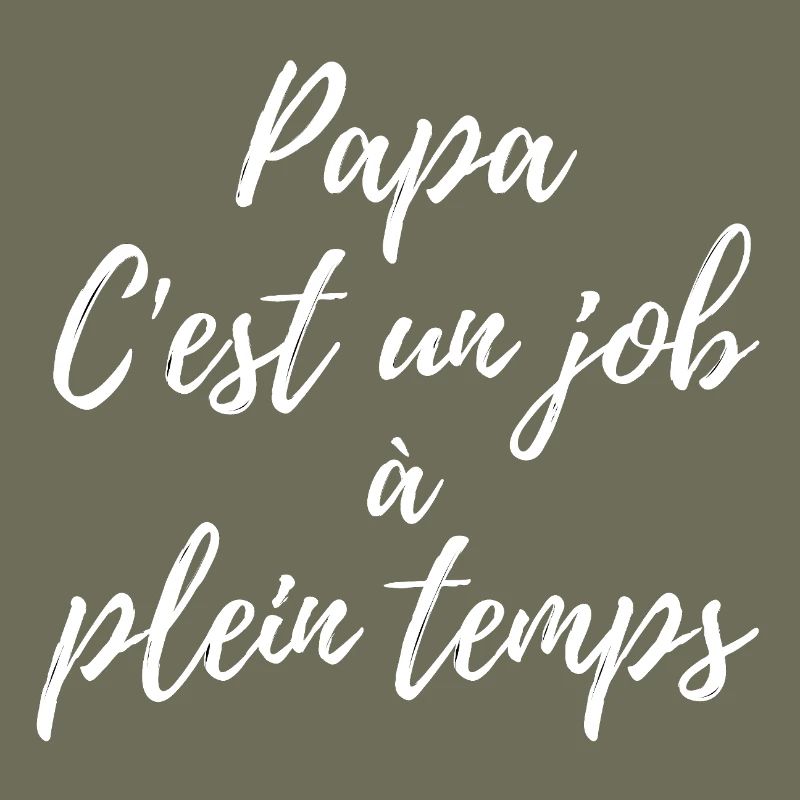 Père à plein temps – Script Élégant