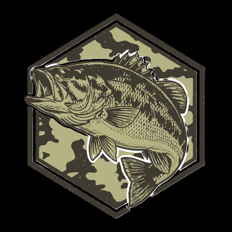 La basse dans l’hexagone de camouflage