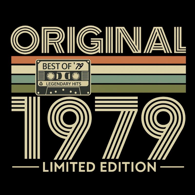 Original 1979 Édition Limitée Rétro