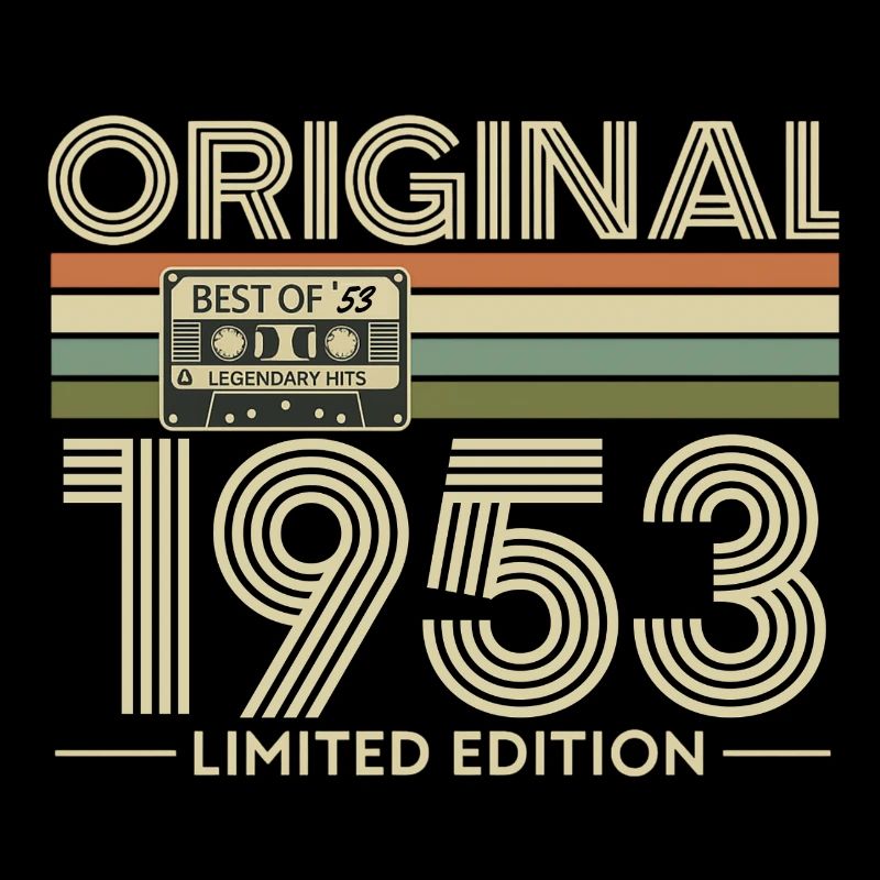1953 Limited Edition Retro Cassette