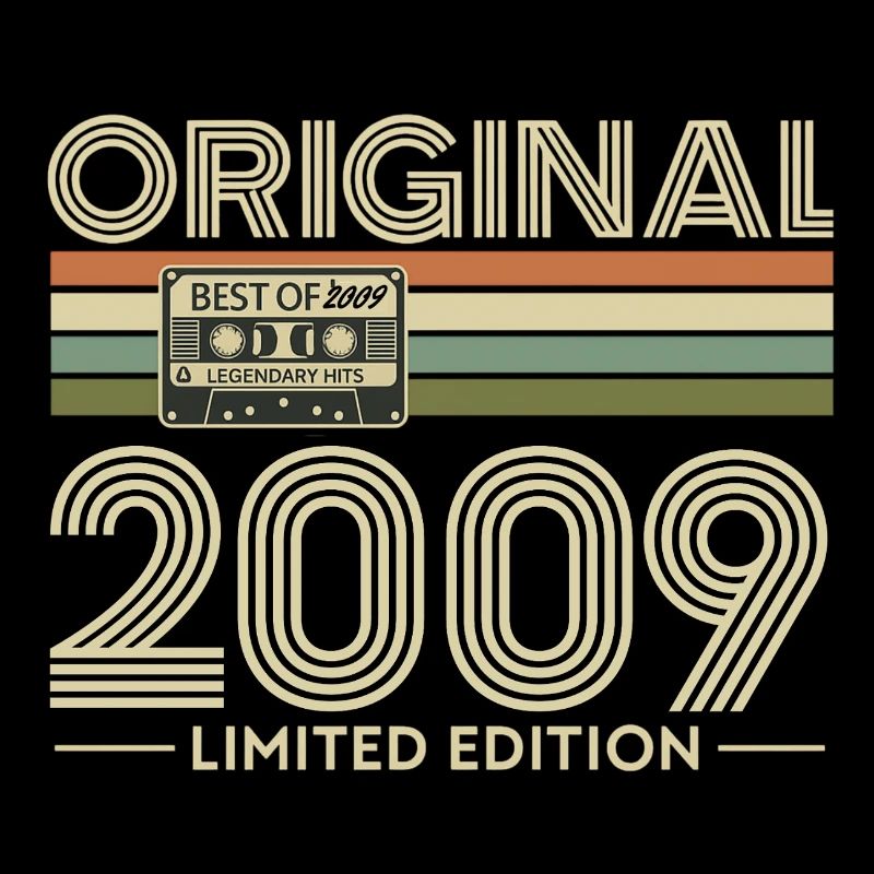 Original 2009 Cassette Rétro