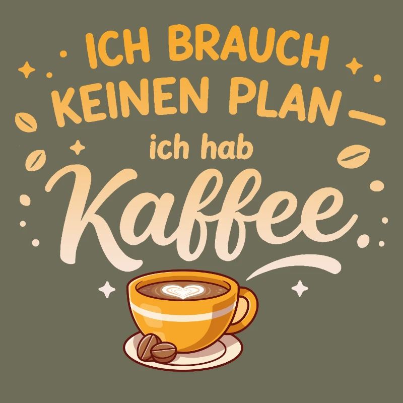 I don't need a plan, I need coffee